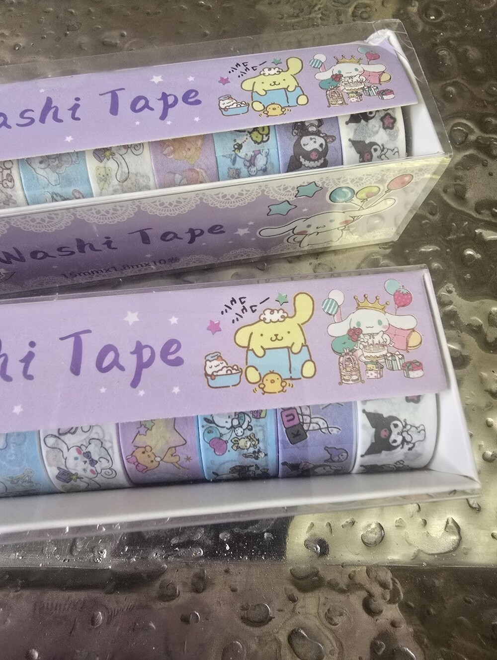 Kawaii Charwcter Washi Tape Set with Cute Character Designs, NEW - Picture 3 of 4